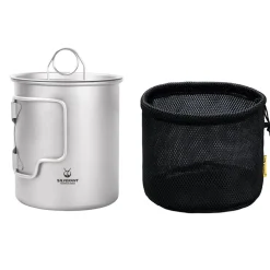 SilverAnt Ultralight Titanium Cup with Lid 500ml