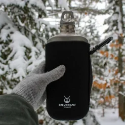 SilverAnt Ultralight Titanium Water Bottle 800ml - Slim