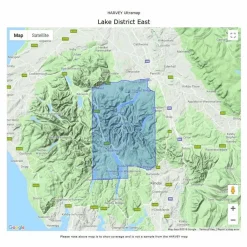 Harvey Maps UltraMap XT40 - Lake District East