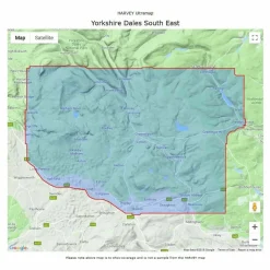 Harvey Maps UltraMap XT40 - Yorkshire Dales South East