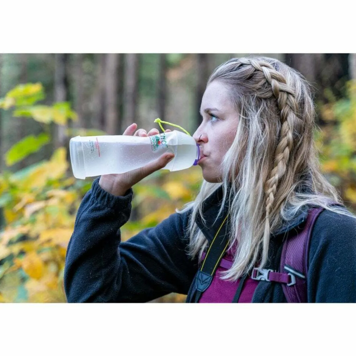 CNOC Outdoors Vesica 1L Collapsible Bottle - 42mm (BeFree Compatible)