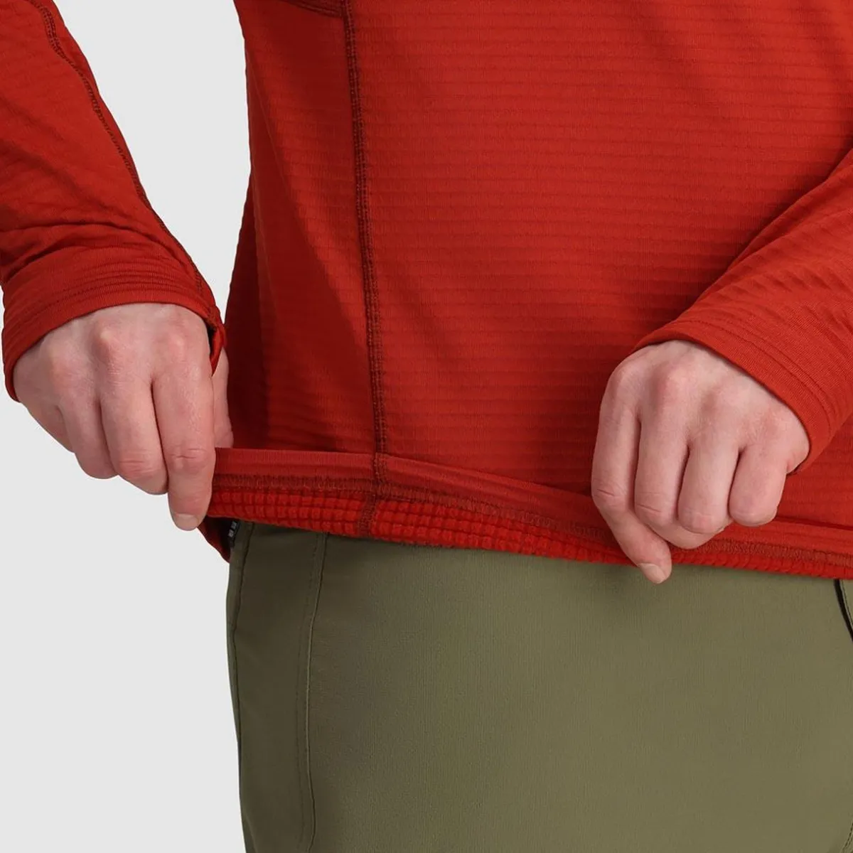 Outdoor Research Vigor Grid Fleece Pullover Hoodie - Past Season Colours