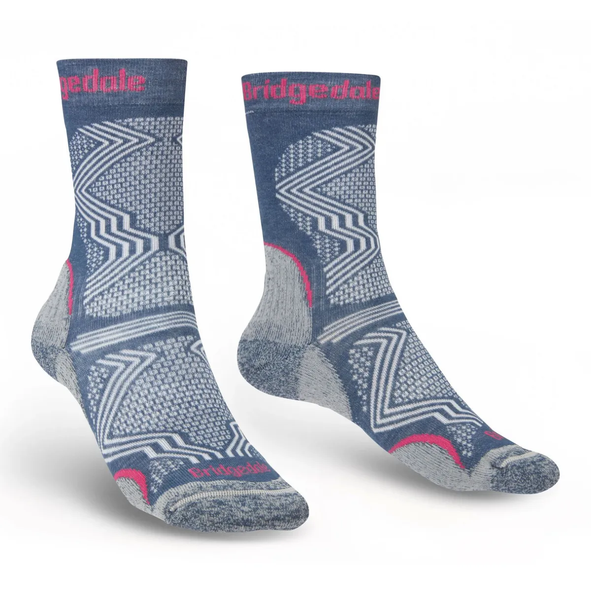 Women Bridgedale Womens HIKE Ultralight T2 Coolmax Performance Boot Socks